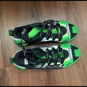 Green Dolce And Gabbana Shoes